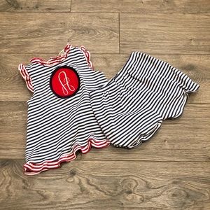 Monogrammed “A” 2 PC Set